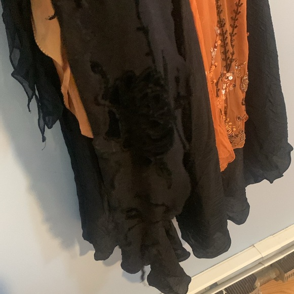 Italian Made Dress Size Small Frilly Fairy Twirly Multi Medi Worn Once L… - Picture 8 of 16